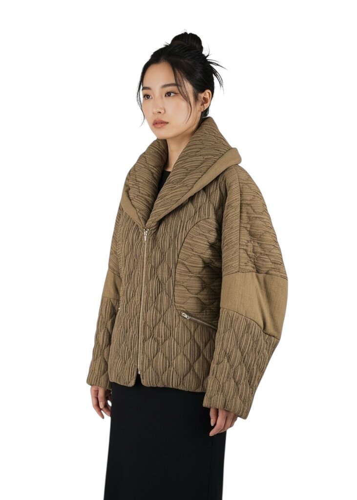 Vintage Quilted Puffer Coat