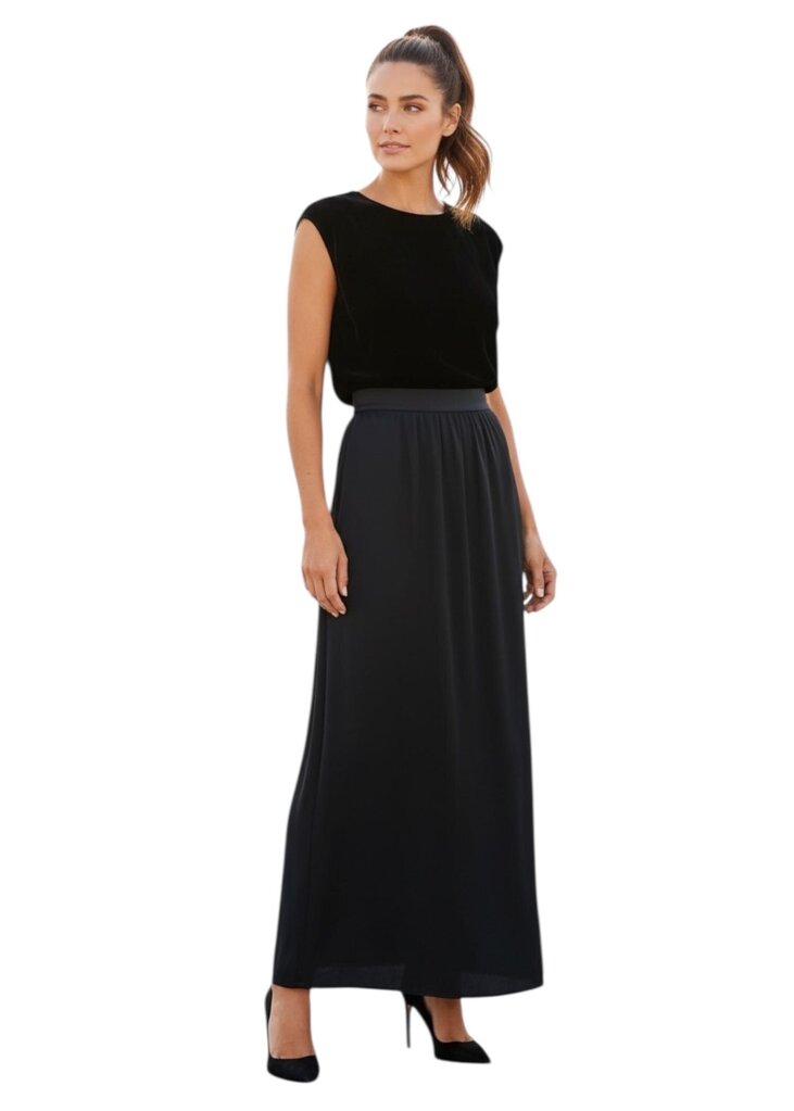 Rive Gauche Pleated Pencil Skirt