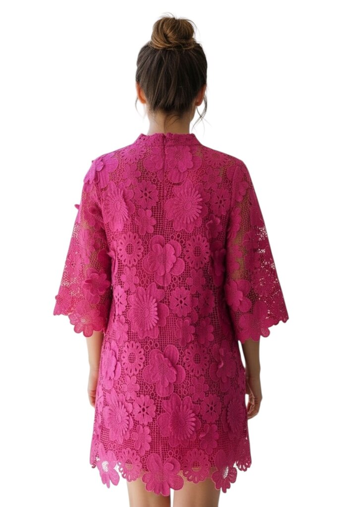 Eyelet Button Up M?L Floral