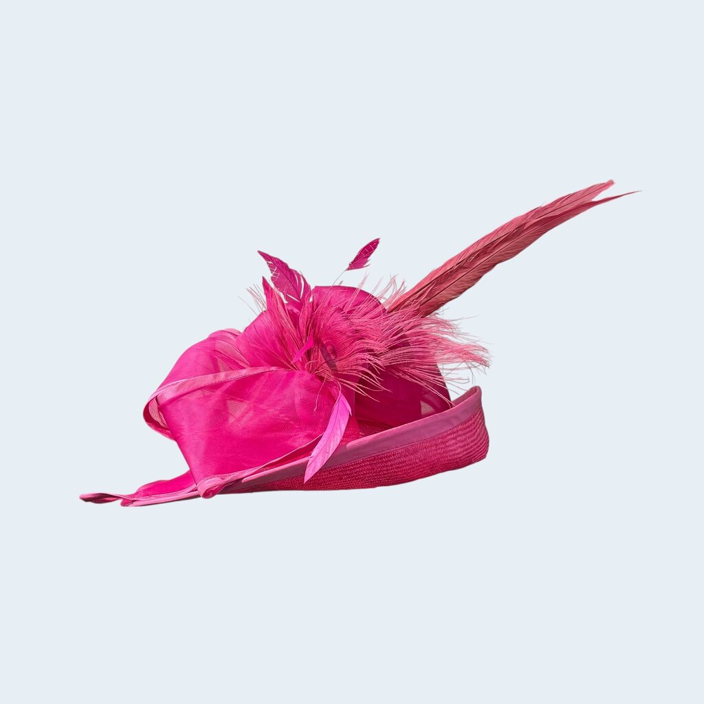 Bow Feather Hat\