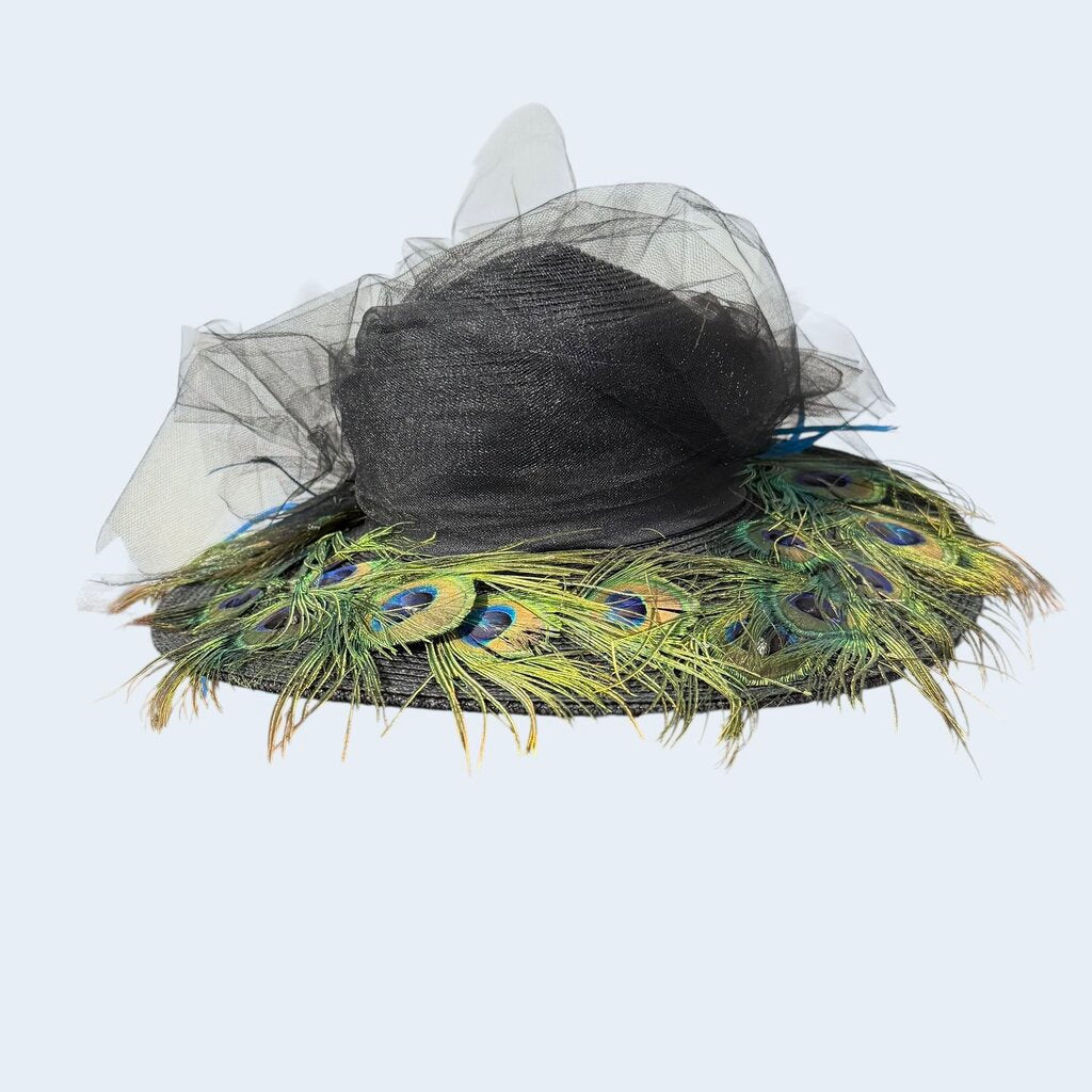 Peacock Black Hat