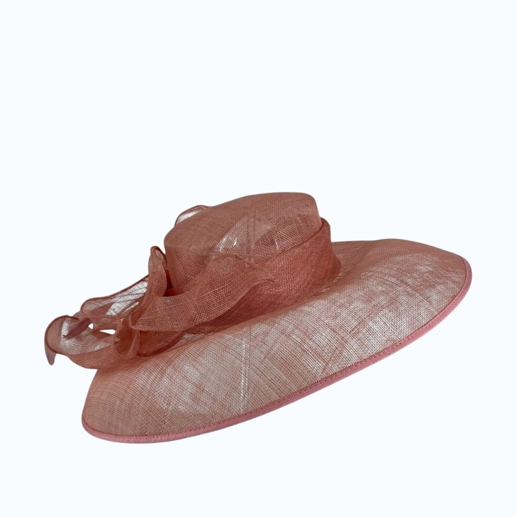 Pink Derby Bow Hat