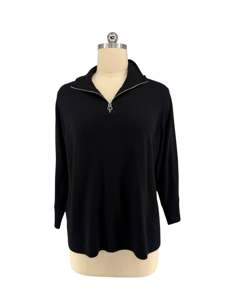 Cashmere Blend 1/4 Zip Collar / BD6