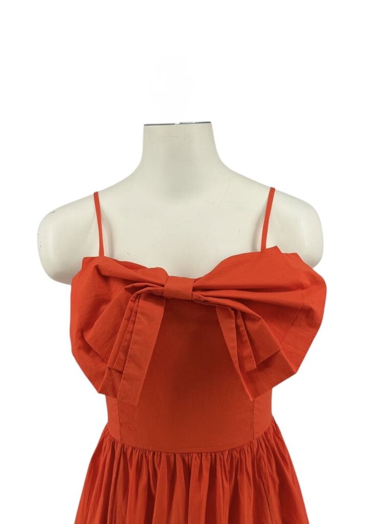 Love The Label Mandrin Bow Spaghetti Strap Dress