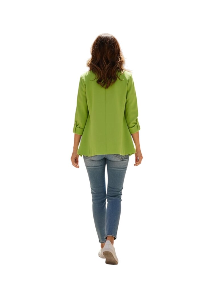 Neon Open Front Blazer