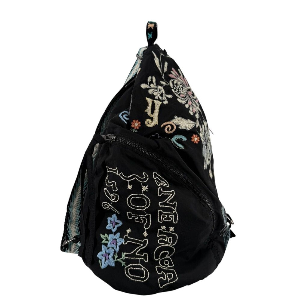 Johnny Was Floral Butterfly Backpack