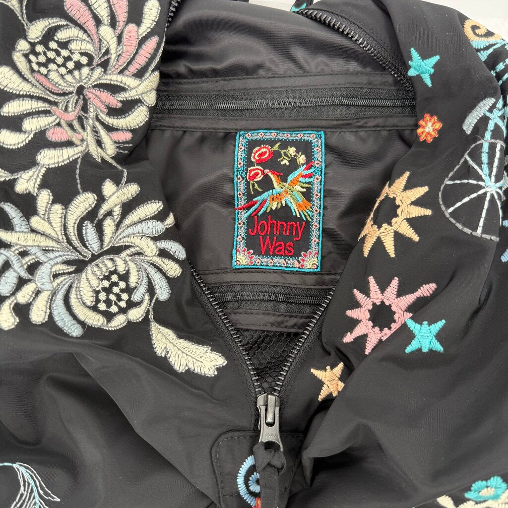 Johnny Was Floral Butterfly Backpack