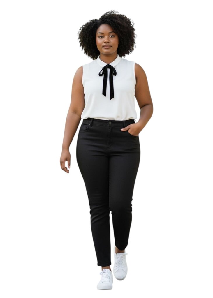 Lafayette 148 Cloud Sleeveless Tie XL Women's Blouse