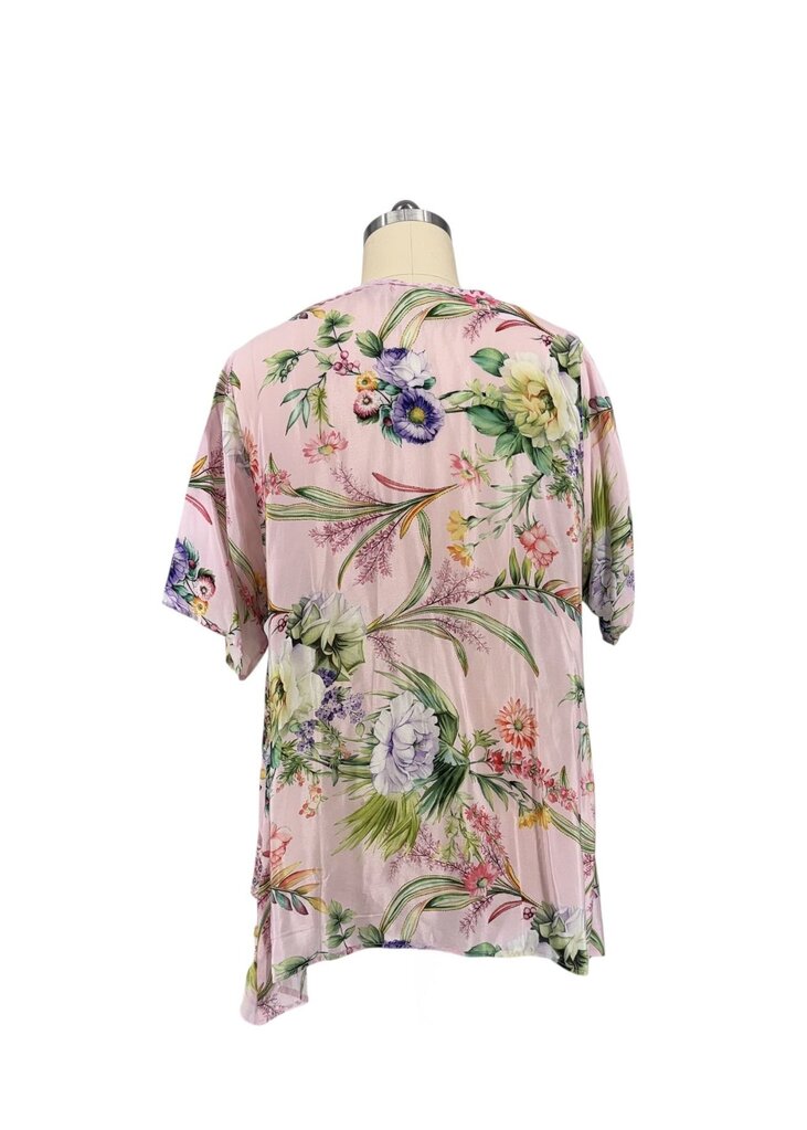 Curate Tiered Pink Long Sleeve