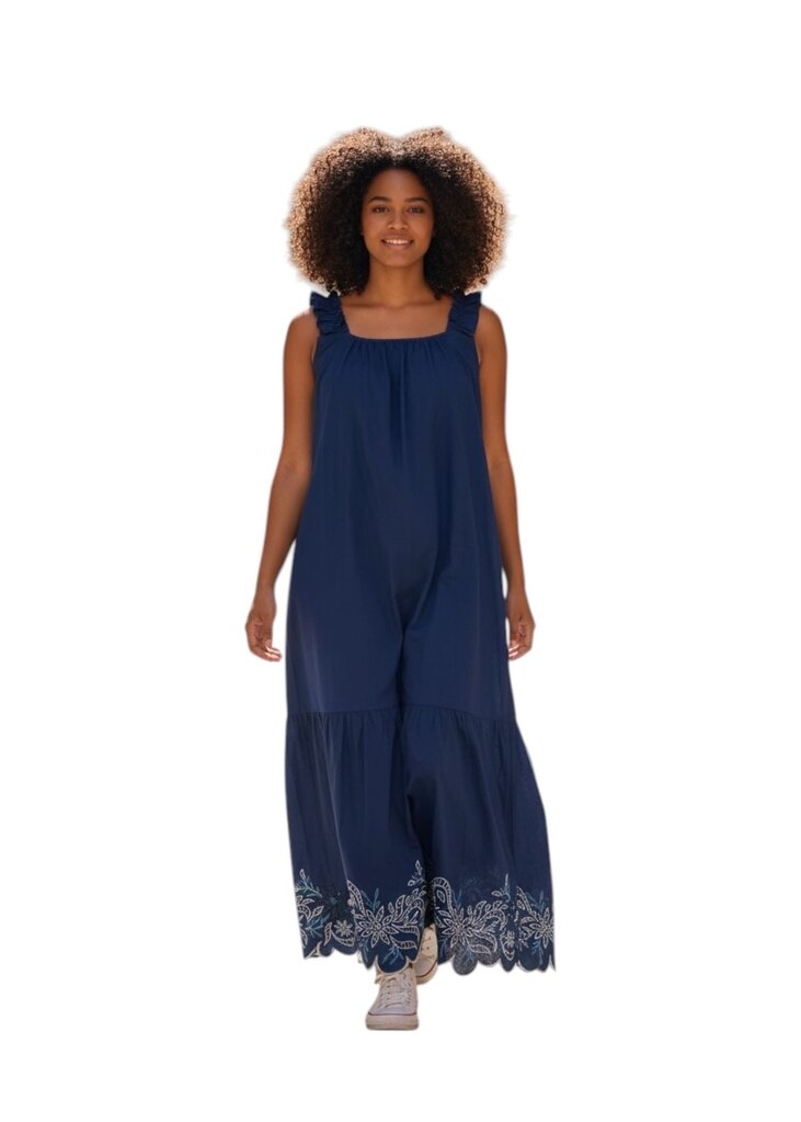 Johnny Was Yoko Eyelet Maxi Dress