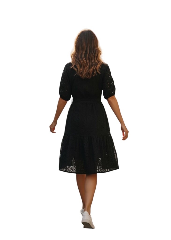 Waimari Eyelet Mini White Tiered