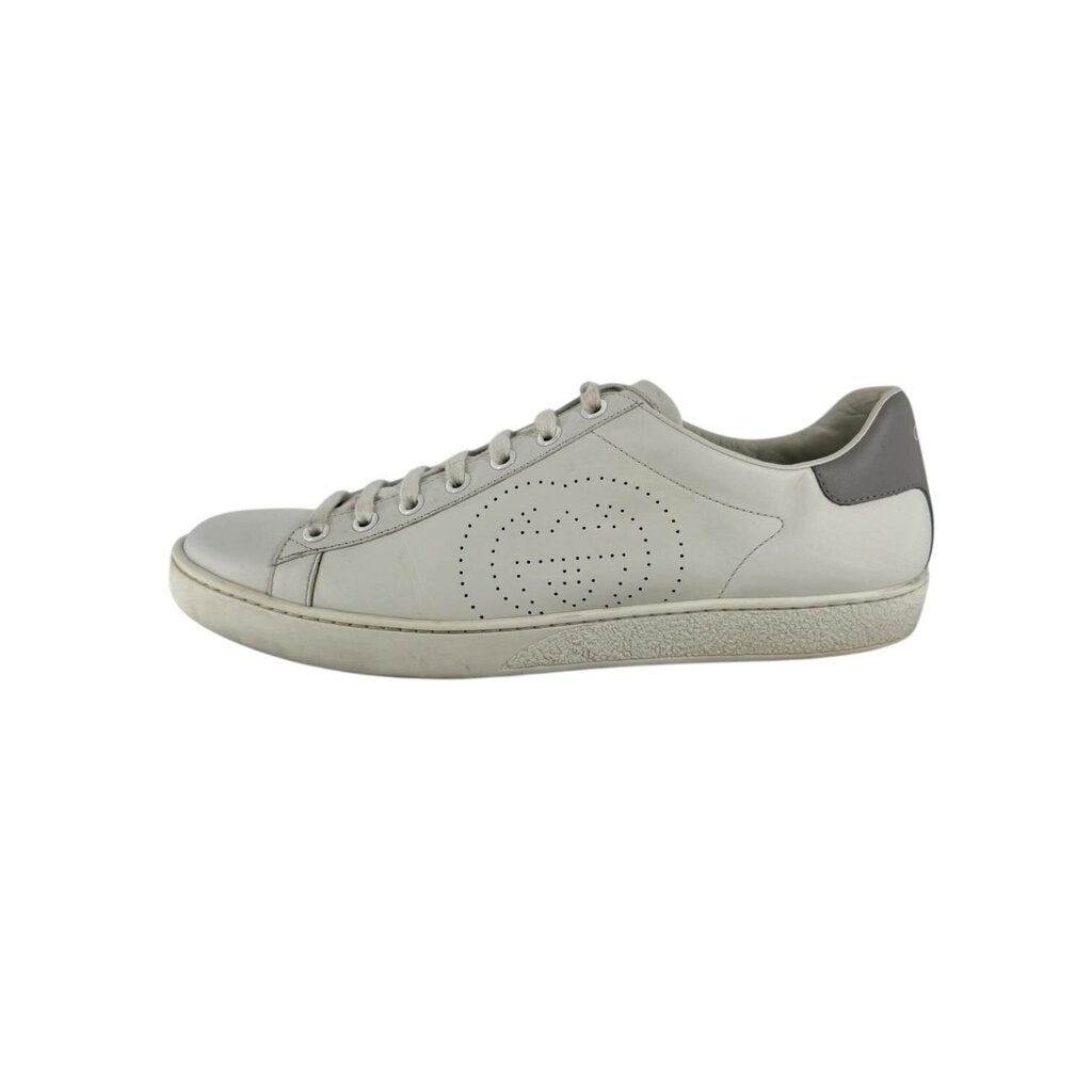 Gucci White Sneakers Gently Used