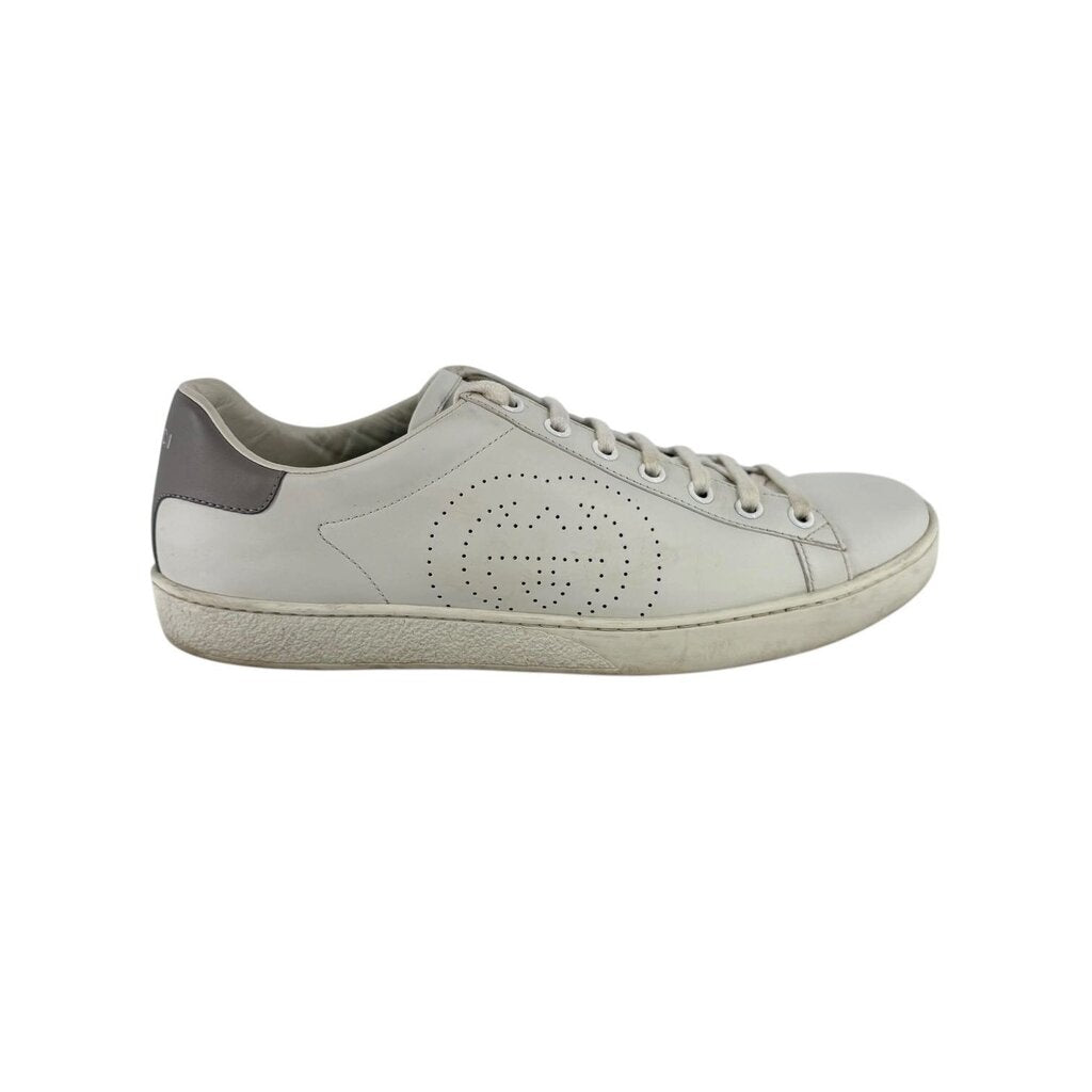 Gucci White Sneakers Gently Used
