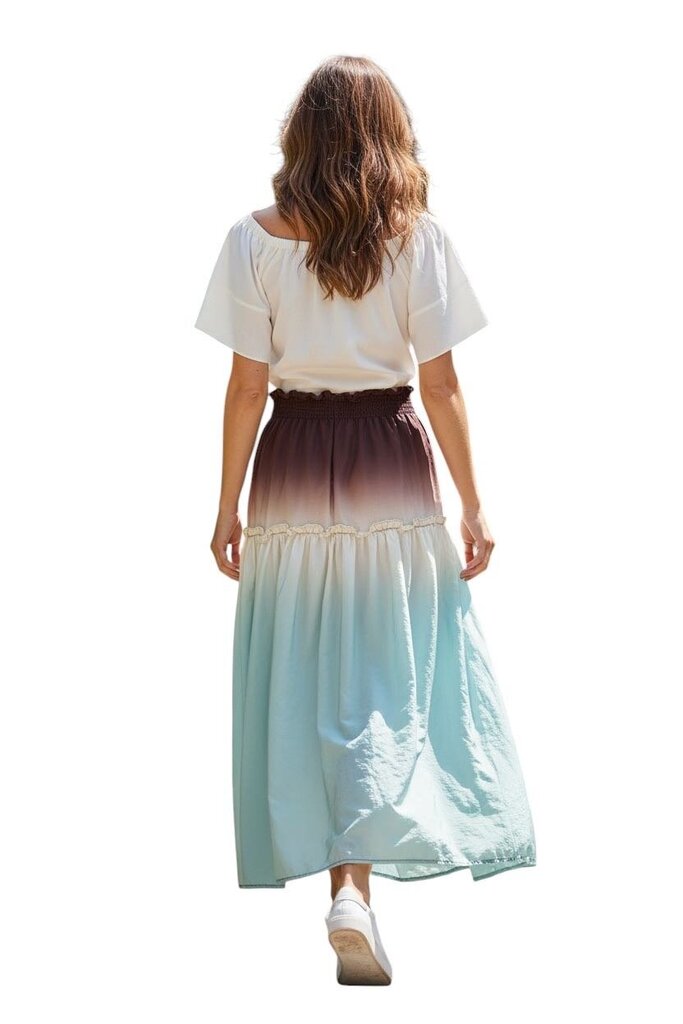 Sea NY Tie Dye Maxi Skirt