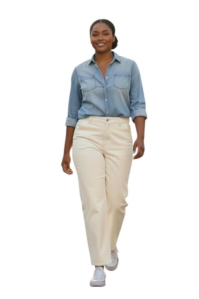 Utility Cargo Cotton Wide Leg/DB6