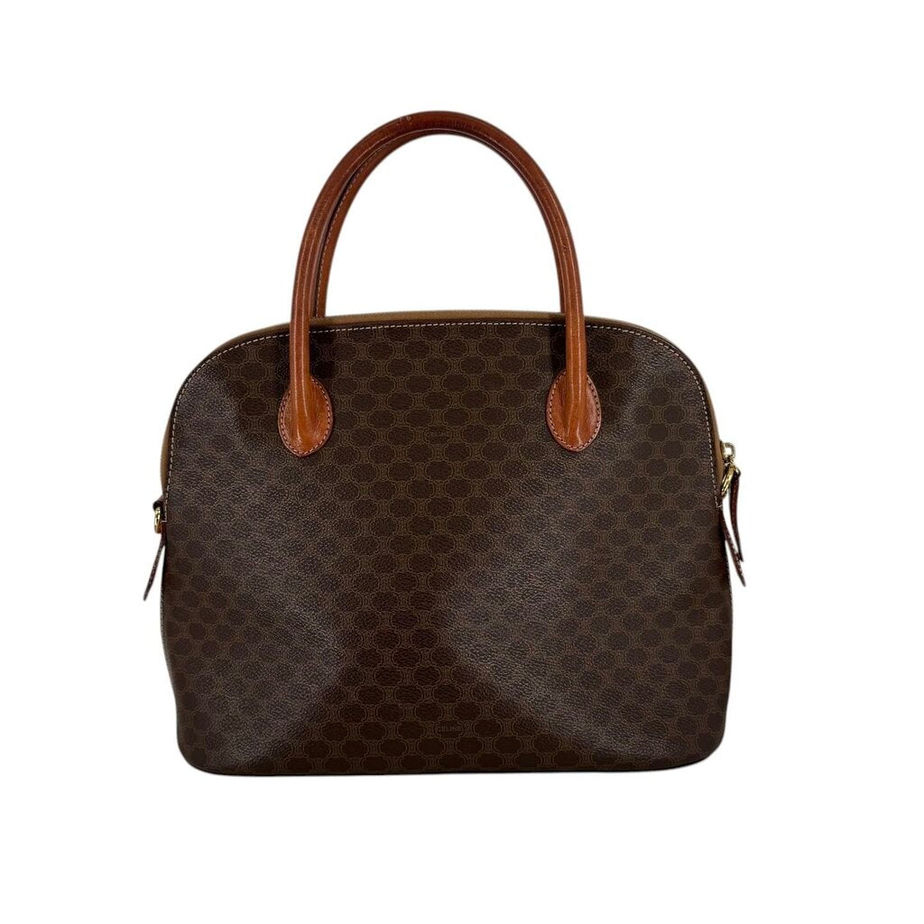 Brown Canvas Authentic Vintage Celine Purse