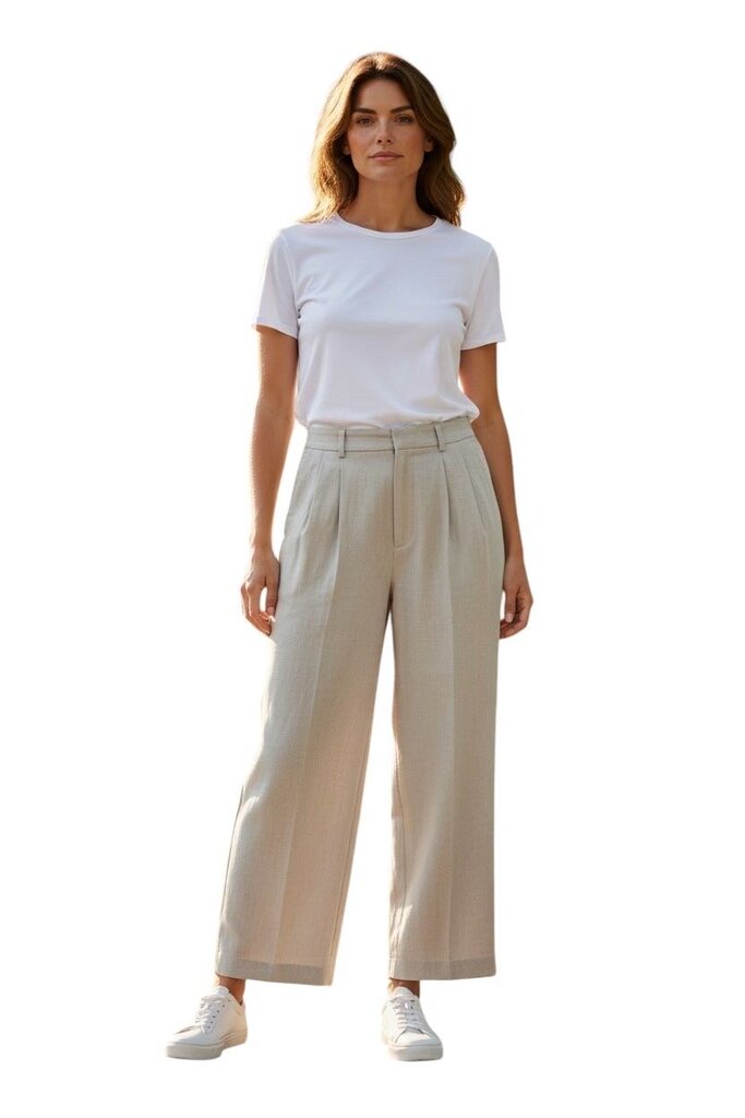 Coastal Linen Wide Leg Pant