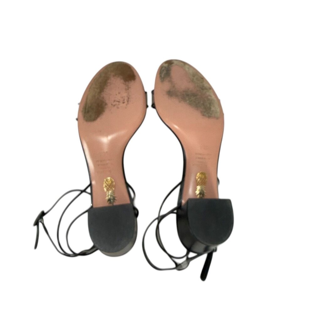 Aquazzura Firenze Minimalist Clear Strap Sandals