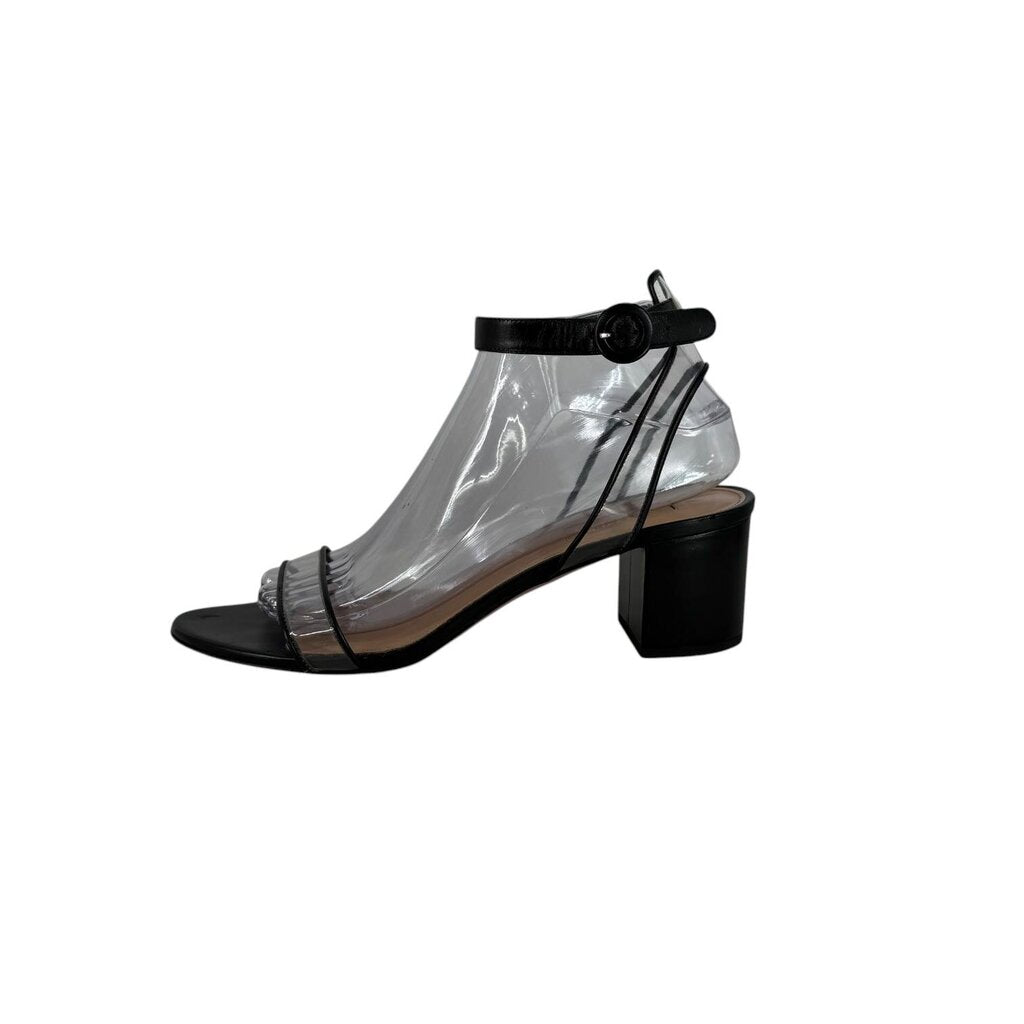 Aquazzura Firenze Minimalist Clear Strap Sandals