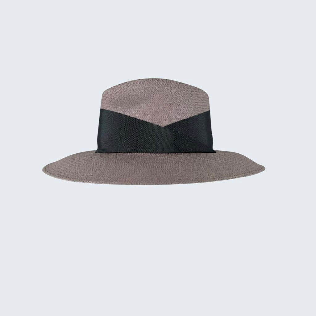 Gardenia Asymetrical Ribbon Fedora / DC6