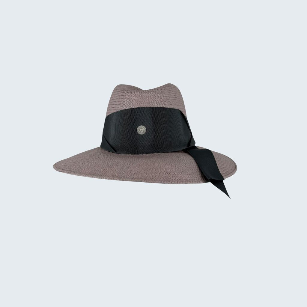 Gardenia Asymetrical Ribbon Fedora / DC6