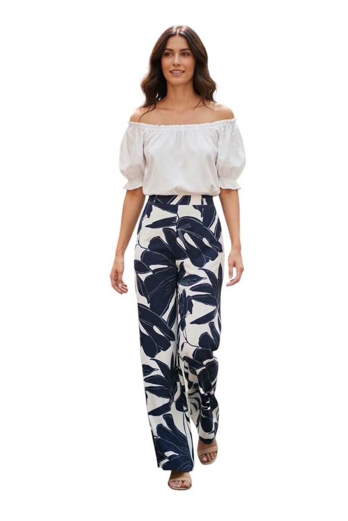 Dalton Wide Leg Pants/DE6