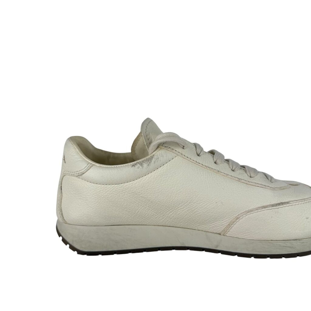 Leather Logo Tag Sneakers