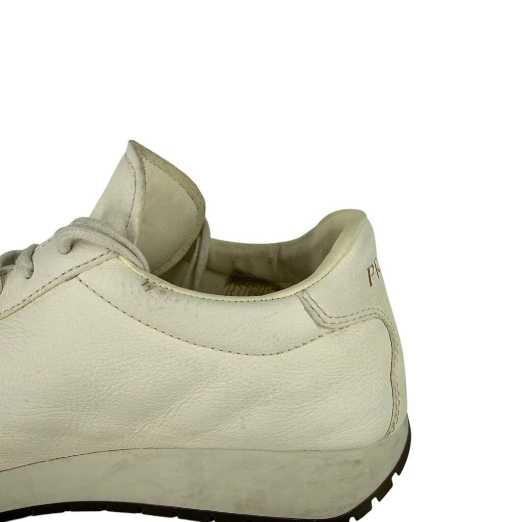 Leather Logo Tag Sneakers