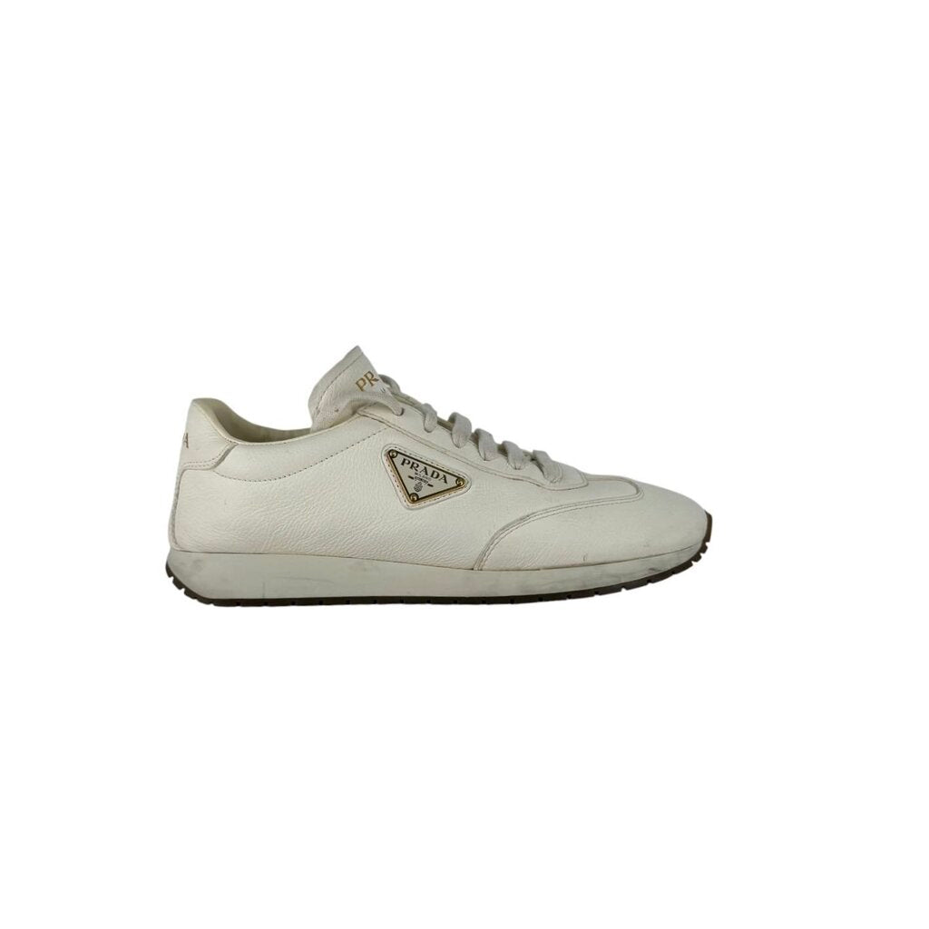 Leather Logo Tag Sneakers