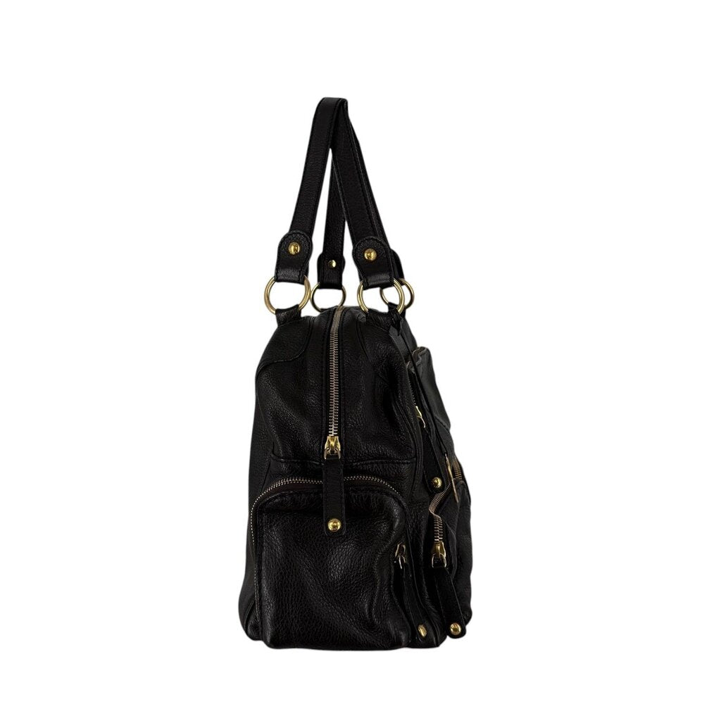 T-Bag Leather Satchel