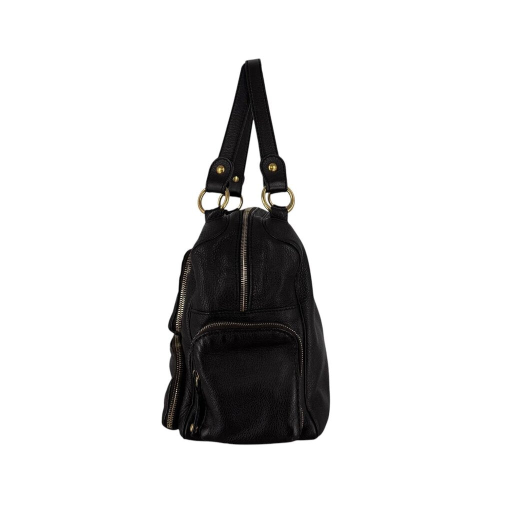 T-Bag Leather Satchel