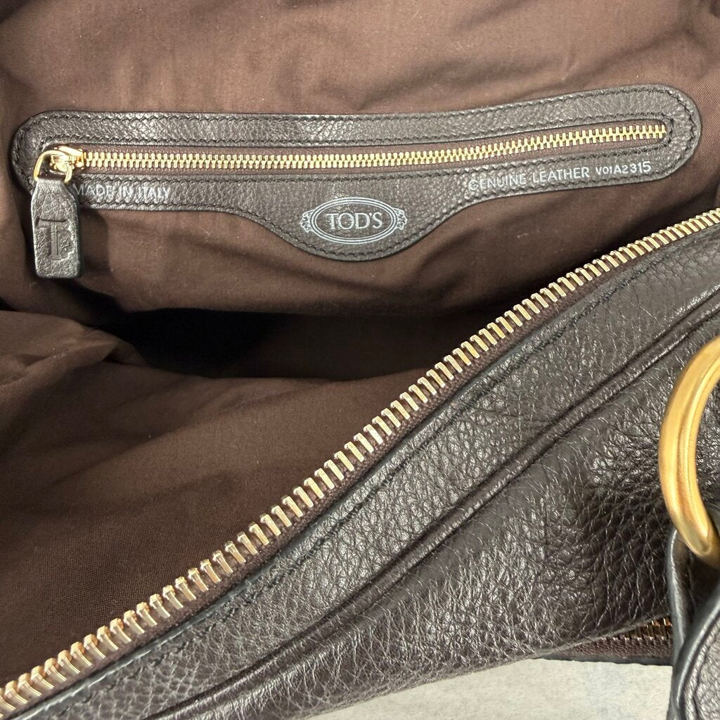 T-Bag Leather Satchel