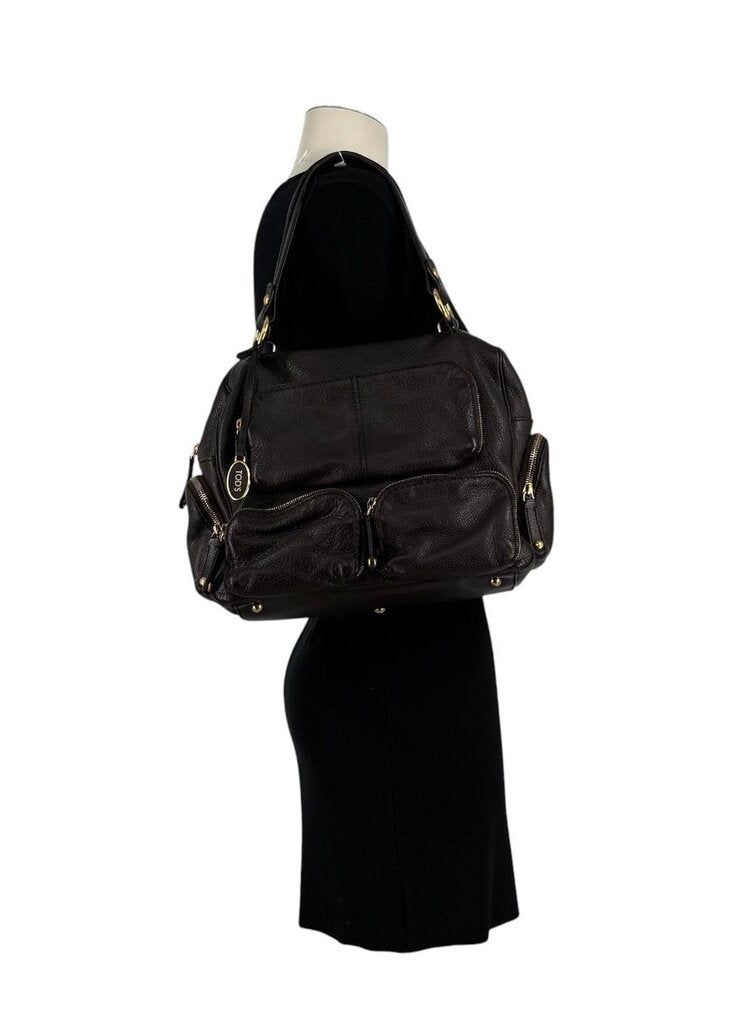 T-Bag Leather Satchel