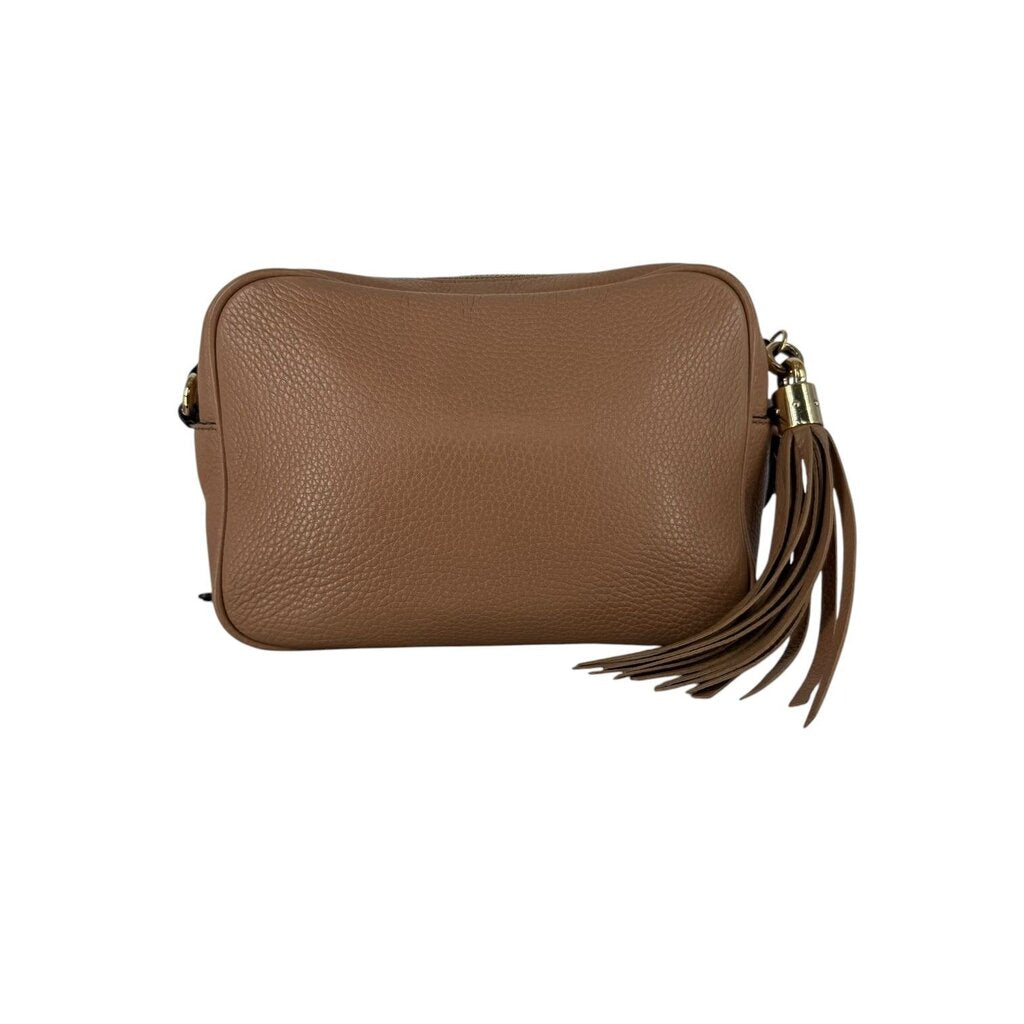 Gucci Soho Disco Bag Crossbody Tan