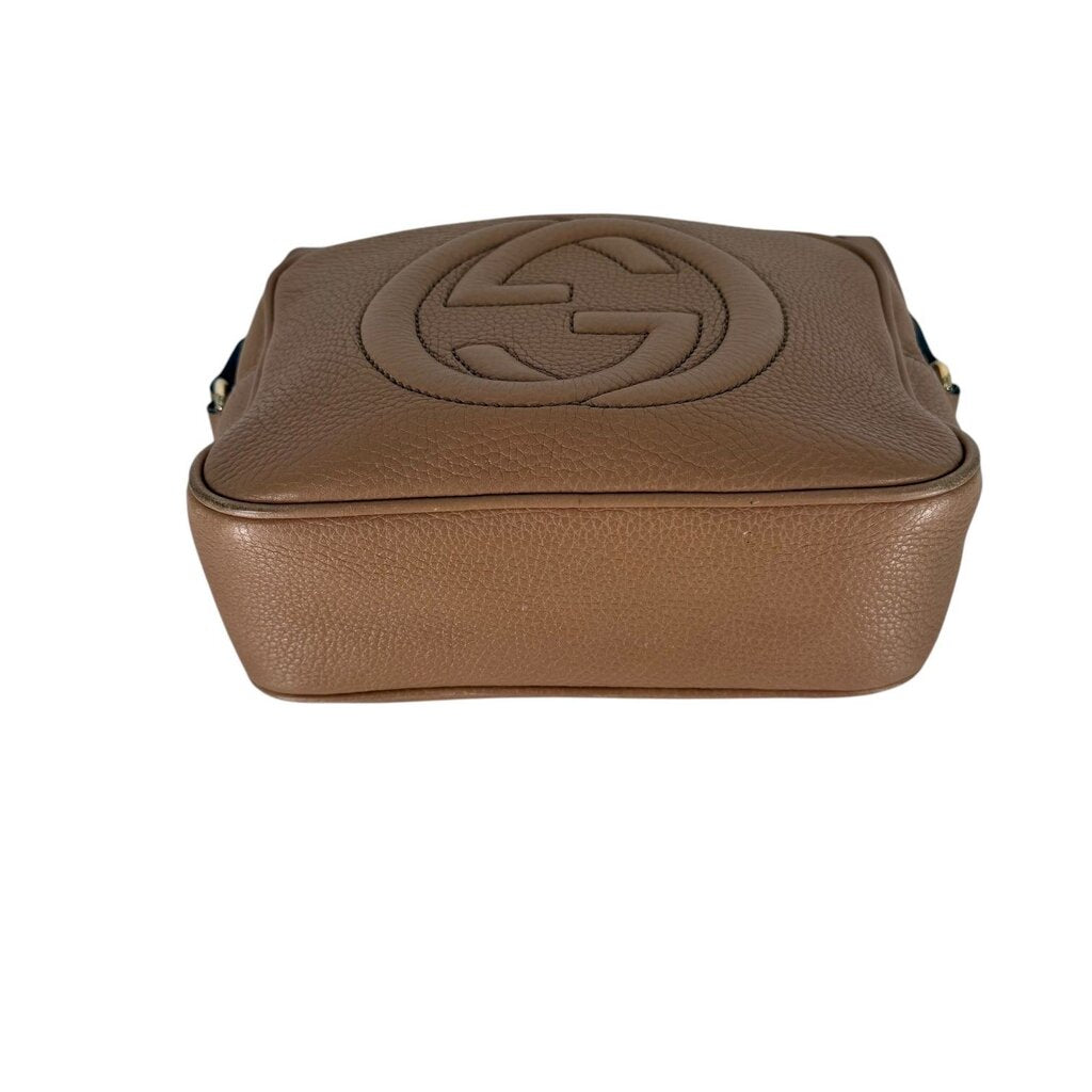 Gucci Soho Disco Bag Crossbody Tan