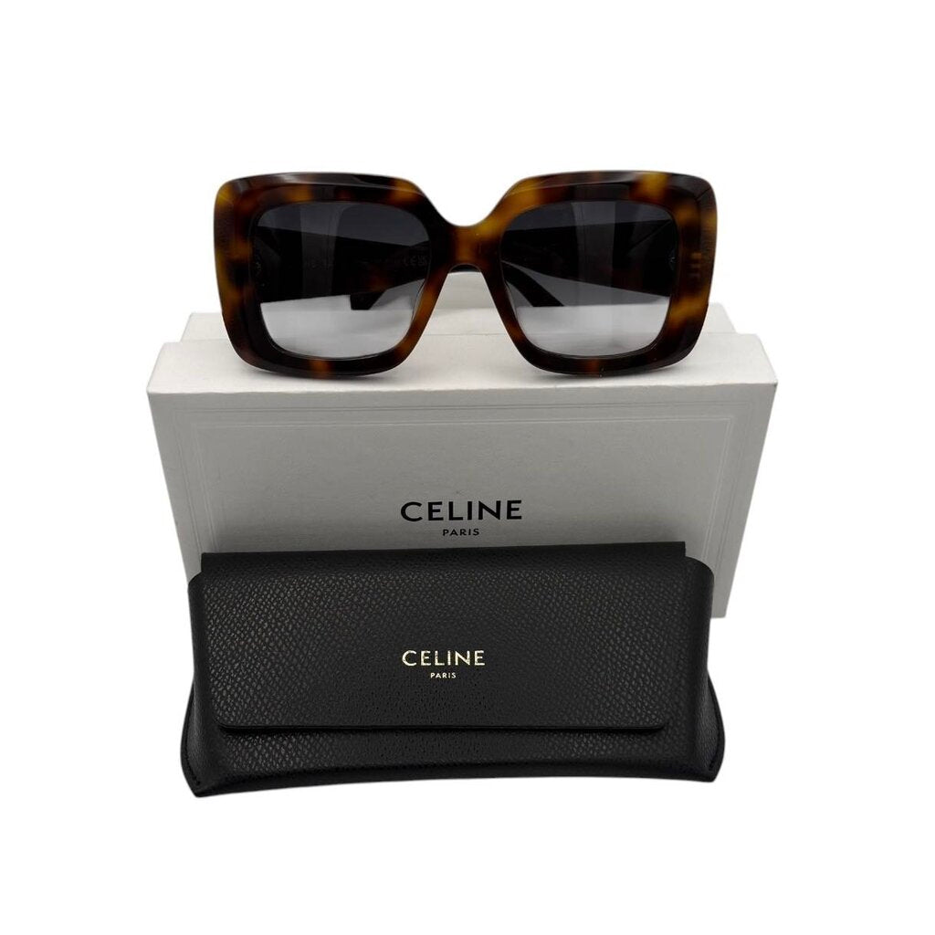 Oversize Square Tortoise Sunglasses