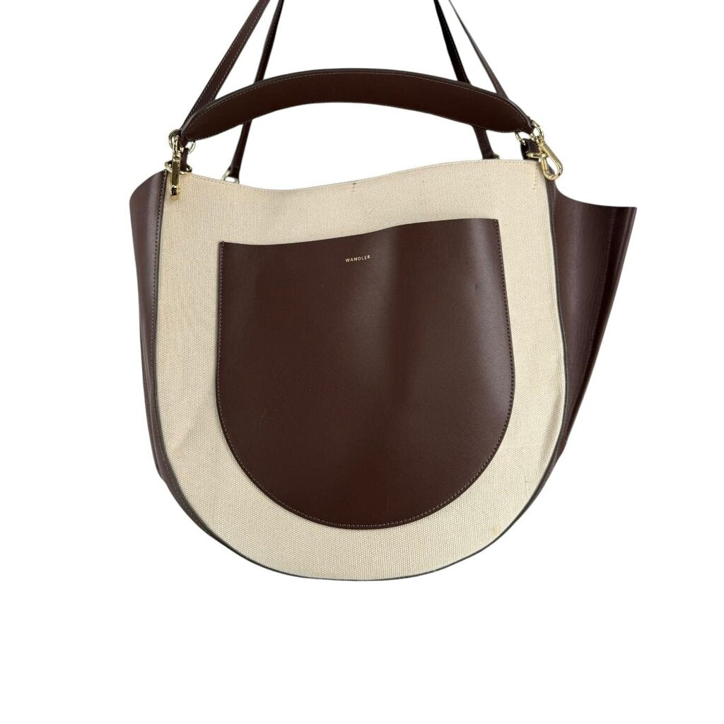 Hortensia Rounded Leather Handbag