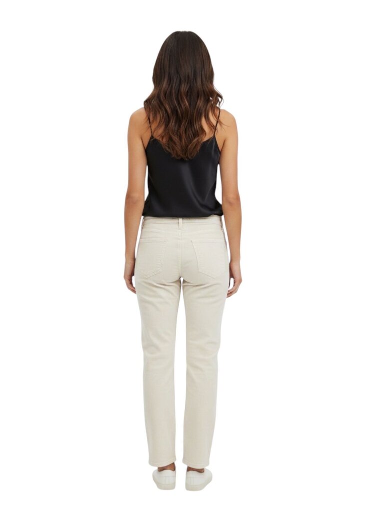 Margo High Rise Skinny Jeans with Velvet Trim
