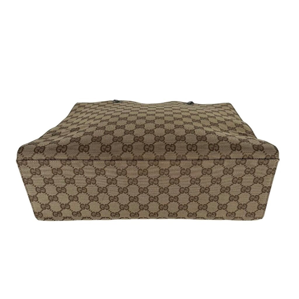 Gucci Canvas Top Handle Bamboo Designer Bag