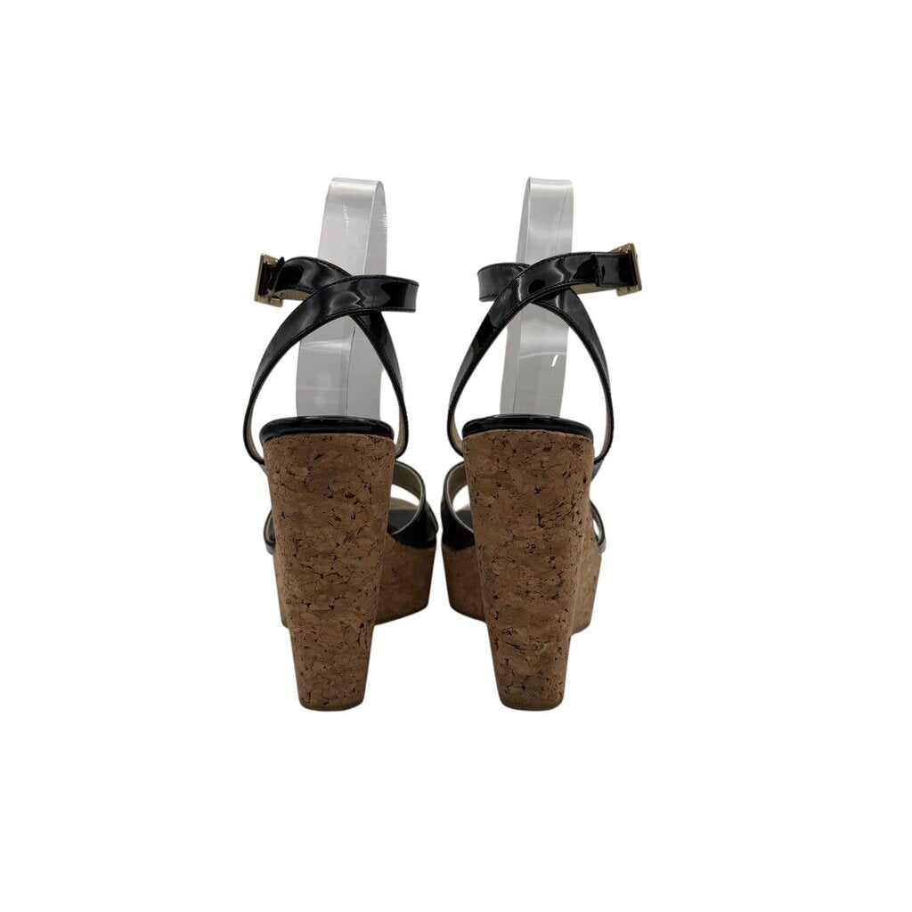 Papyrus Cork/Patent Wedge