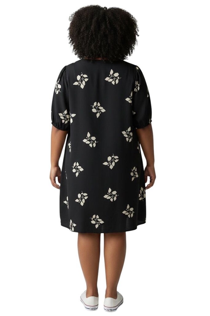 Ida Floral Silk Shift Dress