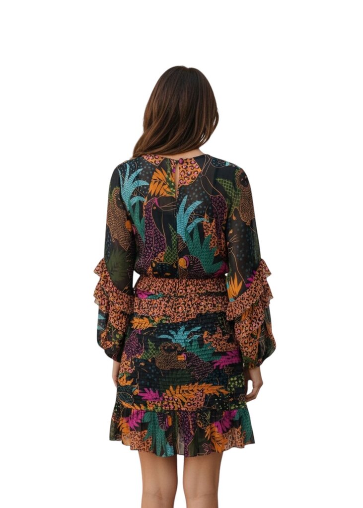 Farm Rio Jungle Pop Mini Dress
