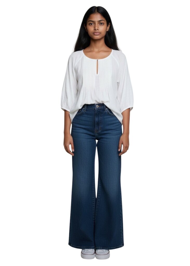 Murphy Keyhole Neck Top