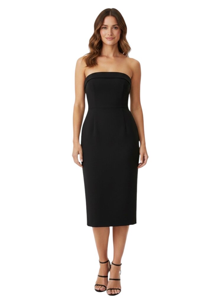 Vintage Strapless Bustier Dress
