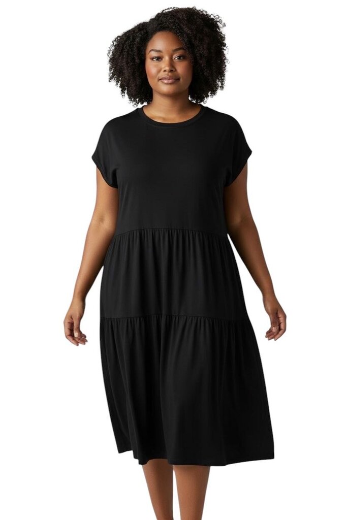 Tiered Ruffle Mini Dress