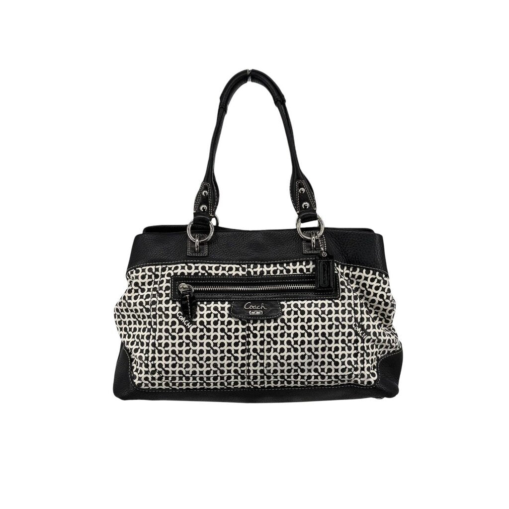 Penelope Op Art Signature Handbag