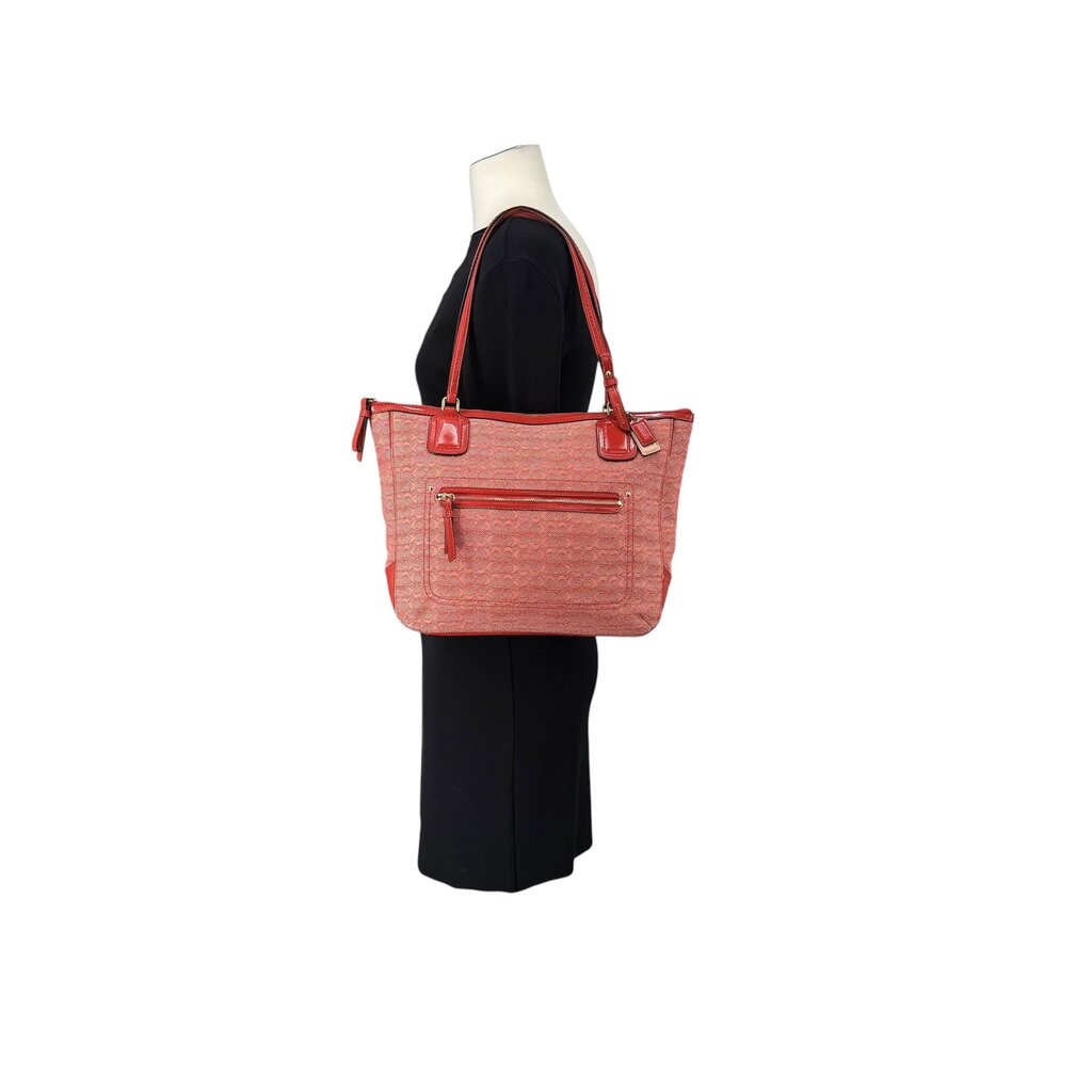 Poppy Signature C Oxford Tote