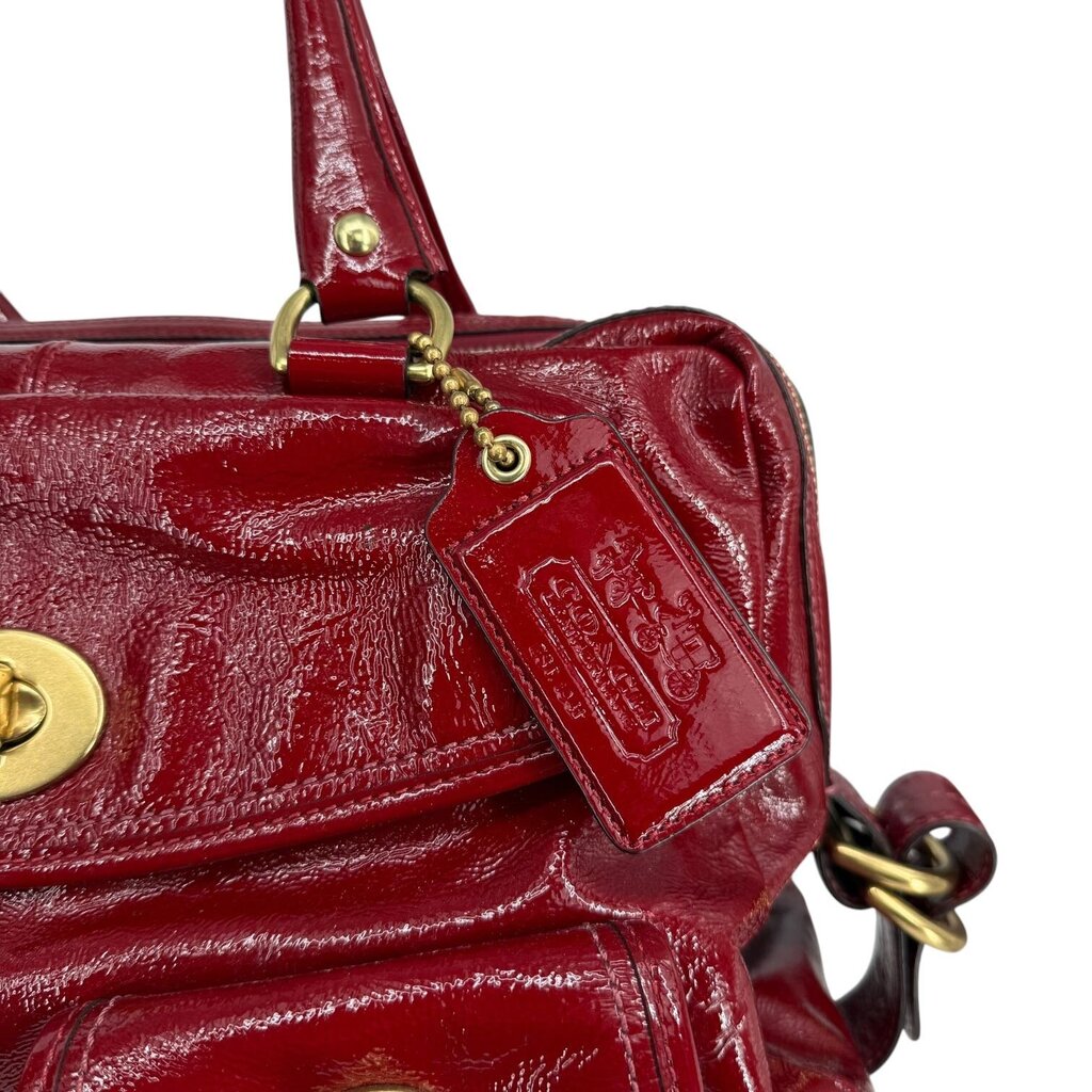 Bleeker Street Patent Turn Lock Tote / GD6