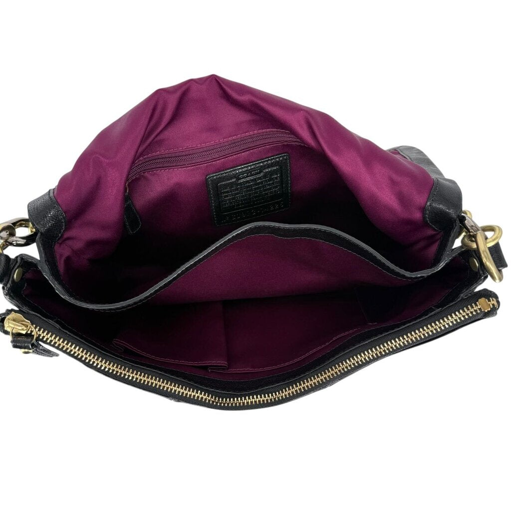 Vintage Kristin Leather Flap Shoulder Bag