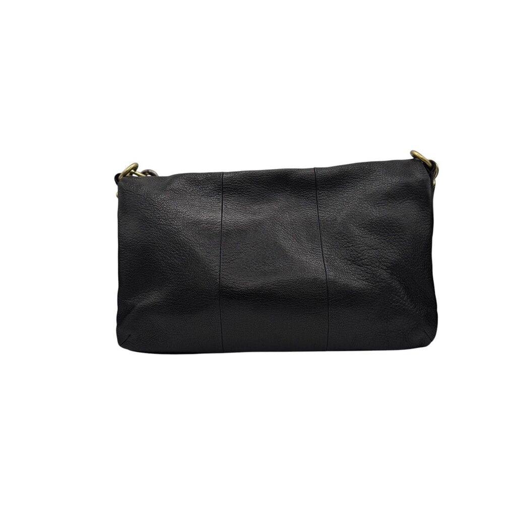 Vintage Kristin Leather Flap Shoulder Bag